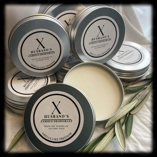 X Husband's Famous Deodorant- Unscented